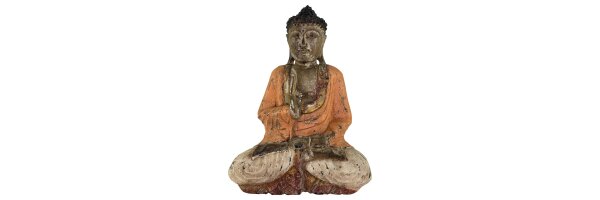 Buddhafiguren Bemahlt