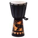 30cm Djembe Trommel Bongo Elefant Schwarz A1