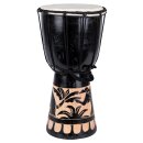 30cm Djembe Trommel Bongo Elefant Schwarz A1