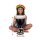 40cm Djembe Trommel Bongo Elefant Schwarz A1
