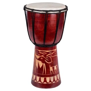 70cm Djembe Trommel Bongo Elefant Holz A2