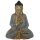 62cm Holzbuddha Buddha Holz Handarbeit Betender Vitarka Mudra