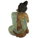 60cm Holzbuddha Buddha Holz Handarbeit Schlafender Tibet Style
