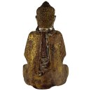 62cm Holzbuddha Buddha Holz Handarbeit Betender Vitarka Mudra