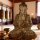 62cm Holzbuddha Buddha Holz Handarbeit Betender Vitarka Mudra