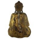 63cm Holzbuddha Buddha Holz Handarbeit Meditation Tibet Style
