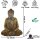 60cm Holzbuddha Buddha Holz Handarbeit Meditation Tibet Style