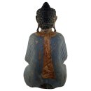 60cm Holzbuddha Buddha Holz Handarbeit Betender Vitarka Mudra