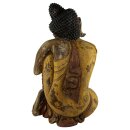 60cm Holzbuddha Buddha Holz Handarbeit Schlafender Tibet Style