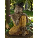 60cm Holzbuddha Buddha Holz Handarbeit Schlafender Tibet Style