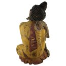 60cm Holzbuddha Buddha Holz Handarbeit Schlafender Tibet Style