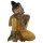 60cm Holzbuddha Buddha Holz Handarbeit Schlafender Tibet Style