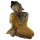 60cm Holzbuddha Buddha Holz Handarbeit Schlafender Tibet Style