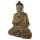 60cm Holzbuddha Buddha Holz Handarbeit Betender Vitarka Mudra