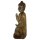 60cm Holzbuddha Buddha Holz Handarbeit Betender Vitarka Mudra