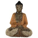 60cm Holzbuddha Buddha Holz Handarbeit Betender Vitarka...