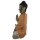 60cm Holzbuddha Buddha Holz Handarbeit Betender Vitarka Mudra