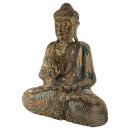 60cm Holzbuddha Buddha Holz Handarbeit Betender Vitarka Mudra
