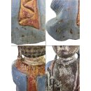 60cm Holzbuddha Buddha Holz Handarbeit Betender Vitarka Mudra