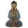 60cm Holzbuddha Buddha Holz Handarbeit Betender Vitarka Mudra