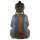 60cm Holzbuddha Buddha Holz Handarbeit Betender Vitarka Mudra