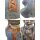 60cm Holzbuddha Buddha Holz Handarbeit Betender Vitarka Mudra
