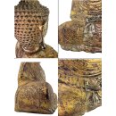60cm Holzbuddha Buddha Holz Handarbeit Meditiation Tibet Style