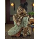 60cm Holzbuddha Buddha Holz Handarbeit Schlafender Tibet Style