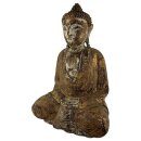 60cm Holzbuddha Buddha Holz Handarbeit Meditation Tibet Style