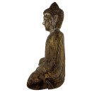 60cm Holzbuddha Buddha Holz Handarbeit Meditation Tibet Style
