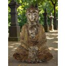 60cm Holzbuddha Buddha Holz Handarbeit Meditation Tibet Style
