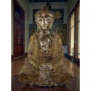 60cm Holzbuddha Buddha Holz Handarbeit Meditation Tibet Style
