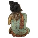 60cm Holzbuddha Buddha Holz Handarbeit Schlafender Tibet Style