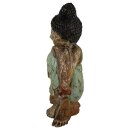 60cm Holzbuddha Buddha Holz Handarbeit Schlafender Tibet Style