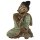 60cm Holzbuddha Buddha Holz Handarbeit Schlafender Tibet Style