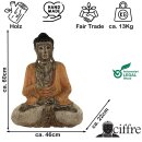 60cm Holzbuddha Buddha Holz Handarbeit Betender Vitarka...