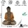 60cm Holzbuddha Buddha Holz Handarbeit Betender Vitarka Mudra