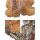 60cm Holzbuddha Buddha Holz Handarbeit Betender Vitarka Mudra