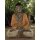 60cm Holzbuddha Buddha Holz Handarbeit Betender Vitarka Mudra