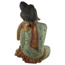 60cm Holzbuddha Buddha Holz Handarbeit Schlafender Tibet Style