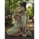 60cm Holzbuddha Buddha Holz Handarbeit Schlafender Tibet Style