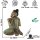 60cm Holzbuddha Buddha Holz Handarbeit Schlafender Tibet Style