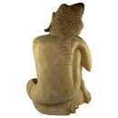 60cm Holzbuddha Buddha Natur Holz Handarbeit Schlafender Tibet Style
