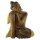 60cm Holzbuddha Buddha Natur Holz Handarbeit Schlafender Tibet Style