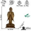 60cm Holzbuddha Buddha Natur Holz Handarbeit Meditation...