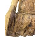 60cm Holzbuddha Buddha Natur Holz Handarbeit Meditation Betender
