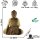 60cm Holzbuddha Buddha Natur Holz Handarbeit Meditation Betender