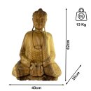 62cm Holzbuddha Buddha Natur Holz Handarbeit Meditation...