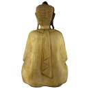 62cm Holzbuddha Buddha Natur Holz Handarbeit Meditation Tibet Style