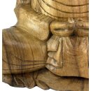 62cm Holzbuddha Buddha Natur Holz Handarbeit Meditation Tibet Style